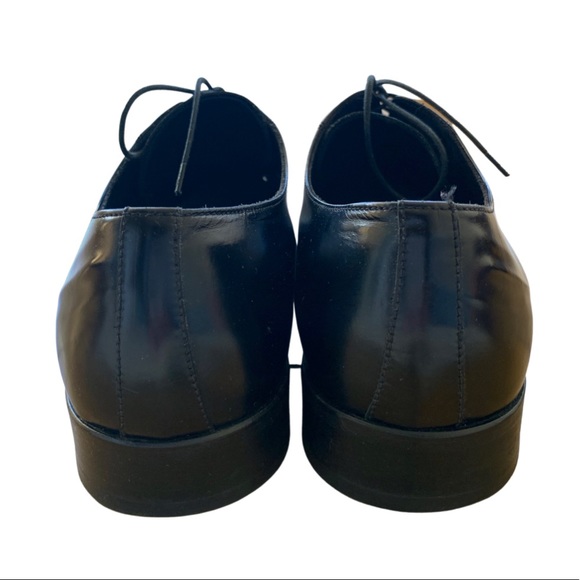 Luca del Forte Black Leather Derby Shoes - Picture 5 of 6